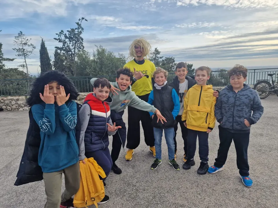 Memory of an outdoor birthday party in Nice