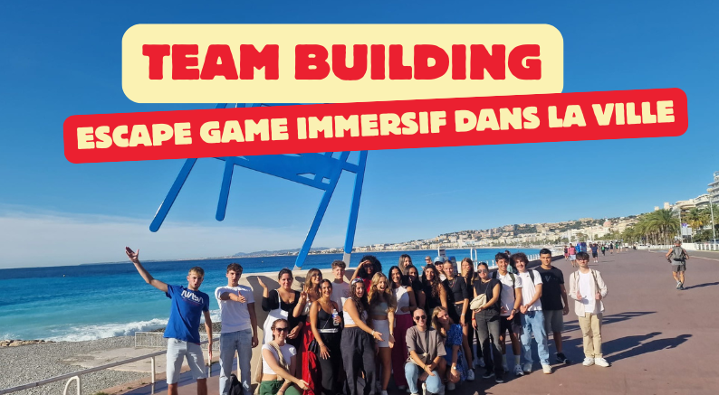Team Building original : escape game extérieur à Nice