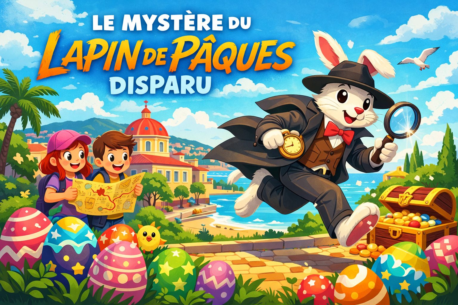 Jeu de piste spécial Pâques à Nice : l’activité famille idéale pendant les vacances de Pâques