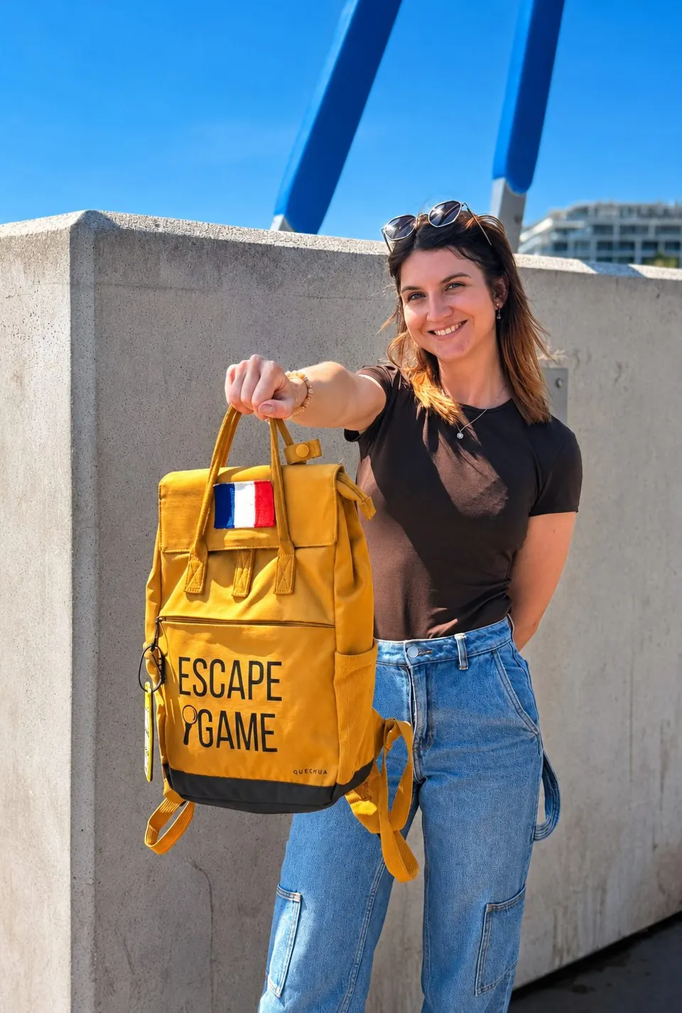 Tiffany, fondatrice d&rsquo;Escape Nice
